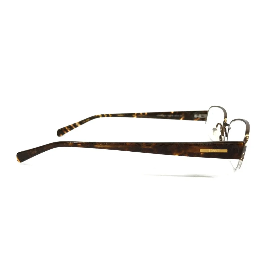 Esprit Eyeglasses Frames ET9348 COLOR 573 Tortoise Gold Oval Half Rim 50-18-135